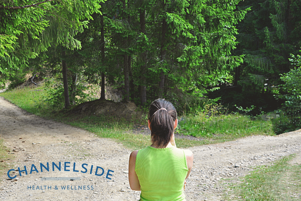 someone choosing two paths-Semaglutide or Tirzepatide